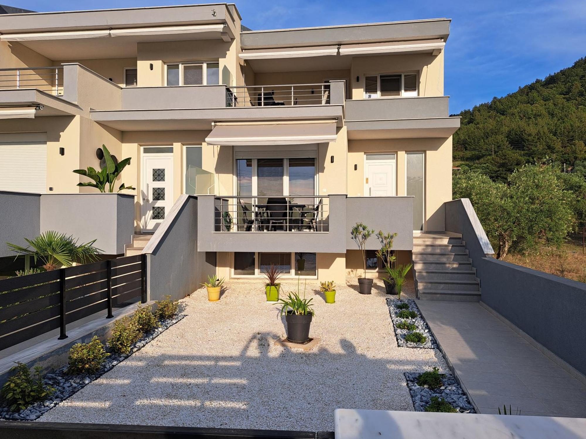Syka Thassos - Villa 4 Rooms Skala Rachoniou Σκάλα Ραχωνίου Εξωτερικό φωτογραφία